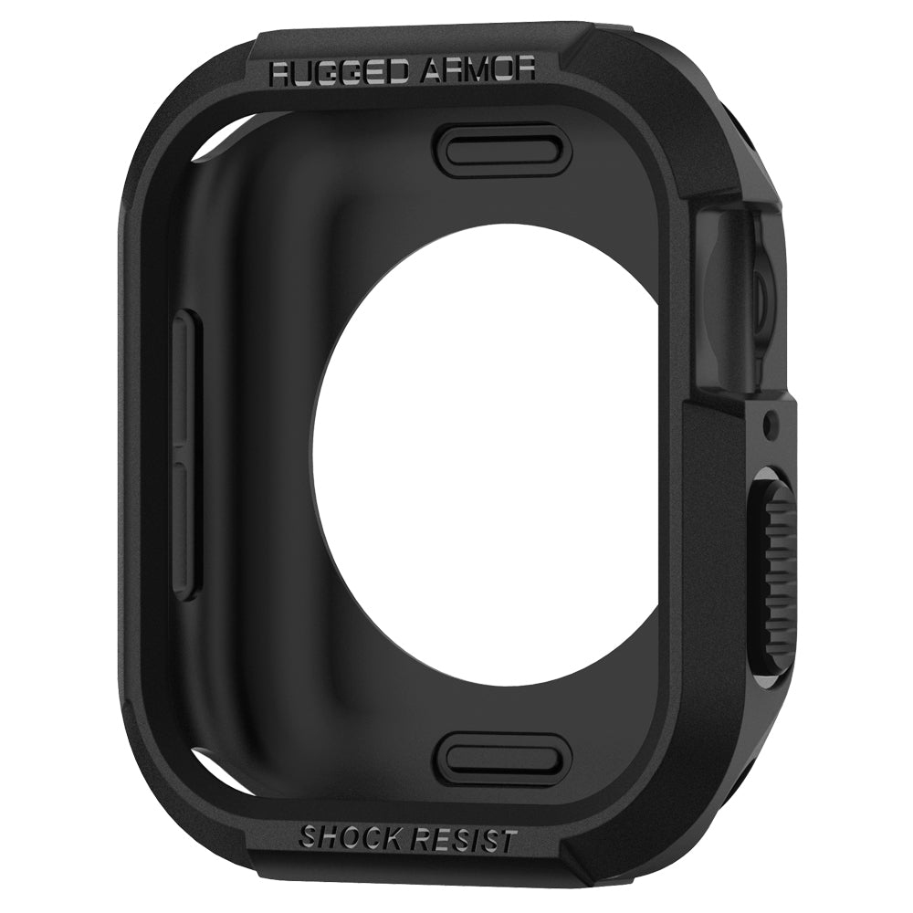 Spigen Rugged Armor, black - Apple Watch 45mm/44mm