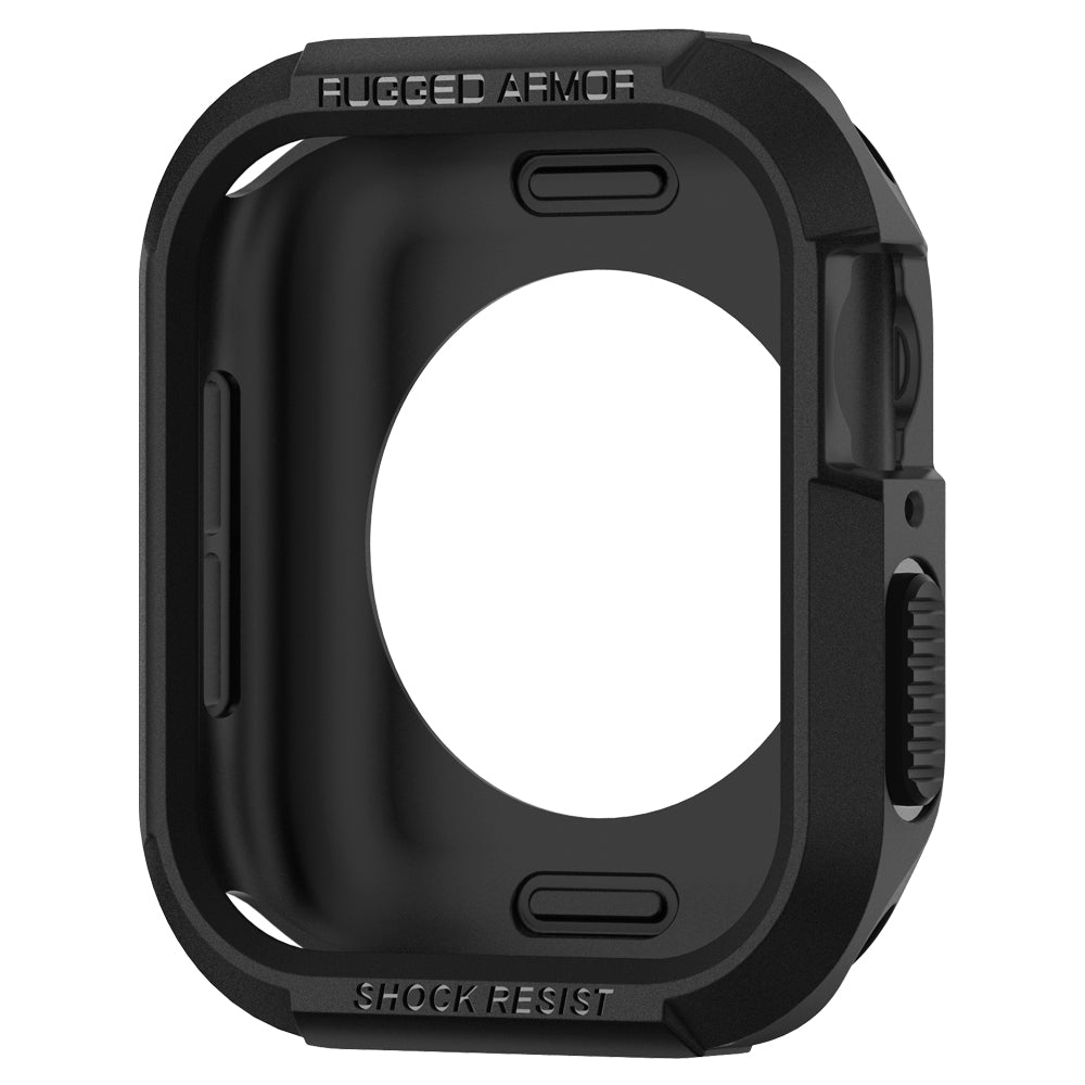 Spigen Rugged Armor, black - Apple Watch 45mm/44mm