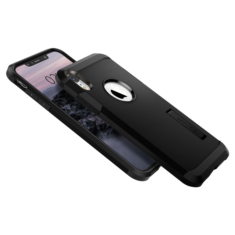 Spigen Tough Armor, black - iPhone XR