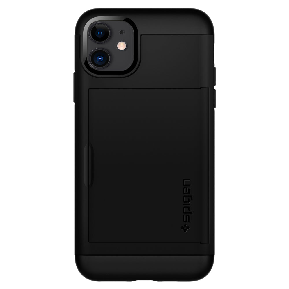 Spigen Slim Armor CS, black - iPhone 11