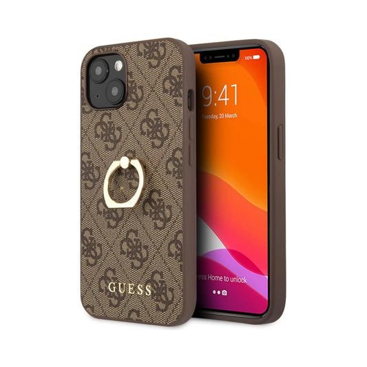 Guess 4G Ring Case, Braun – iPhone 13 mini