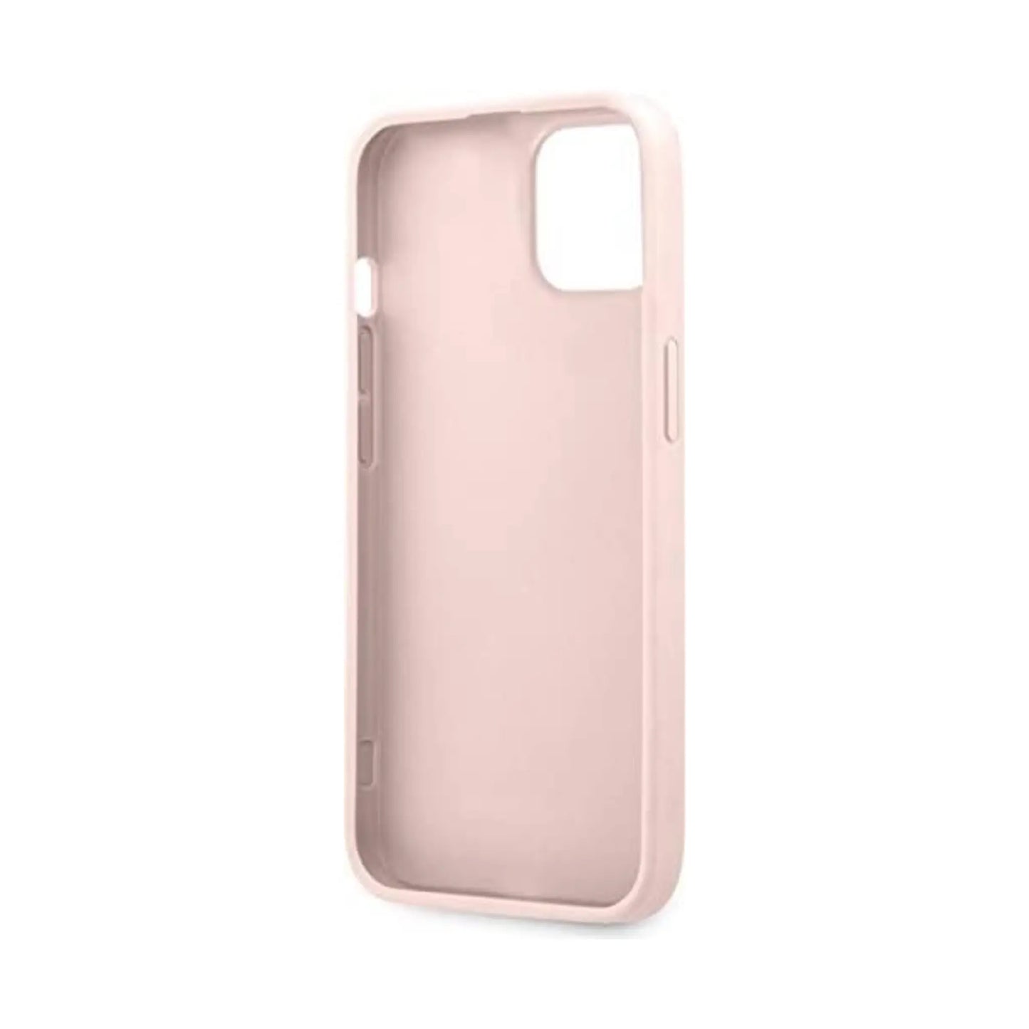 Guess Hülle GUHCP13M4GMGPI Big Metal Logo Rosa – iPhone 13