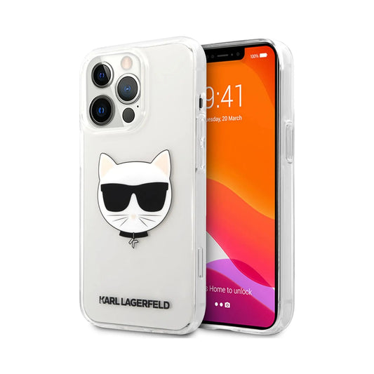 Karl Lagerfeld Choupette Kopf Case, Transparent - iPhone 13 Pro Max