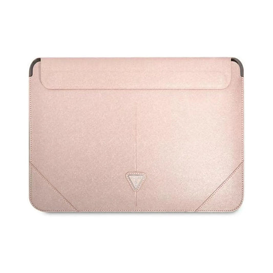 Guess GUCS16PSATLP Laptop-Hülle Saffiano Rosa - 16 Zoll