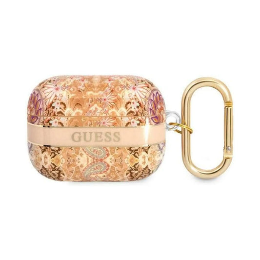 Guess GUAPHHFLD AirPods Pro Hülle Paisley Strap Kollektion - Gold