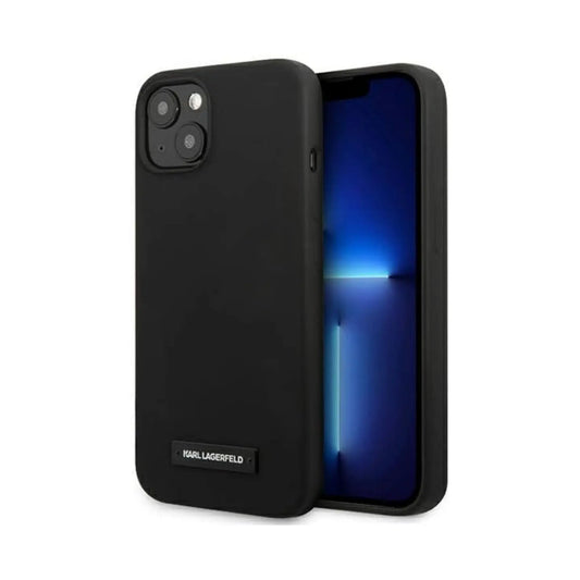 Karl Lagerfeld Hardcase KLHCP13MSLMP1K, Schwarz - iPhone 13