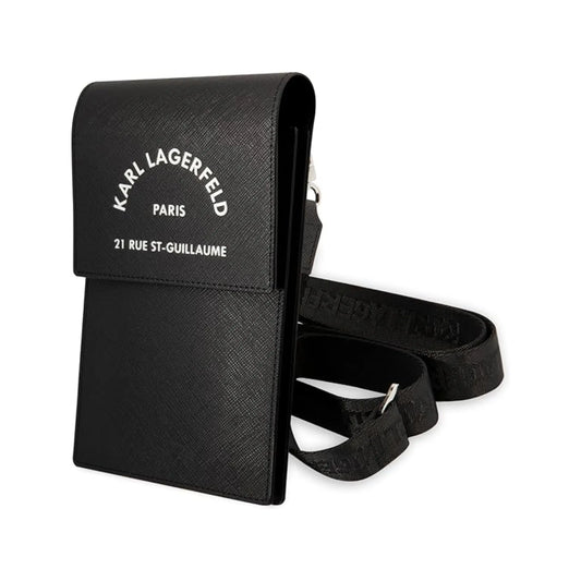 Karl Lagerfeld Handytasche KLWBSARSGK Geprägtes RSG Schwarz – Universal