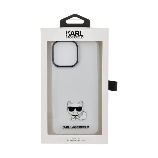Karl Lagerfeld TPU Backcover Choupette Case, Transparent - iPhone 14 Pro Max