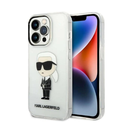 Karl Lagerfeld IML NFT Ikonik Case, Transparent - iPhone 14 Pro