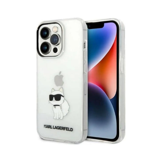 Karl Lagerfeld IML NFT Choupette Case, Transparent - iPhone 14 Pro