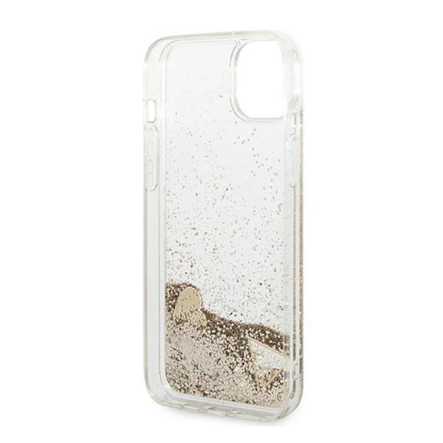 Guess Hülle Liquid Glitter Charms Gold – iPhone 14