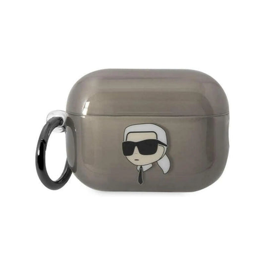 Karl Lagerfeld NFT Ikonik Karl Kopf Case, Schwarz - AirPods Pro 2