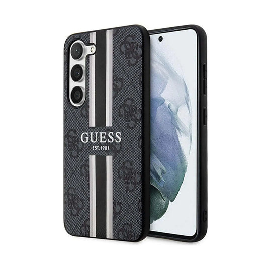 Guess Hülle GUHCS23SP4RPSK Schwarz - Galaxy S23
