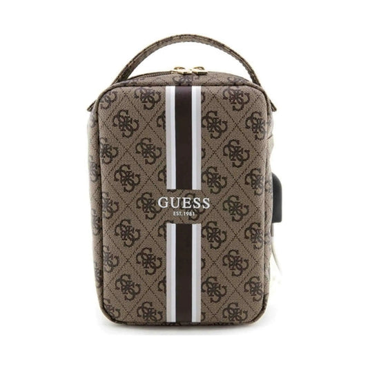 Guess Organizer-Tasche GUHBP4RPSW Braun - 4G Printed Stripes