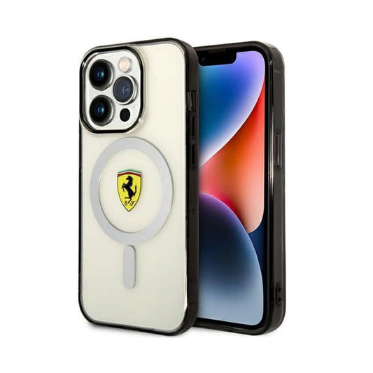 Ferrari Outline MagSafe Case, Transparent – iPhone 14 Pro Max