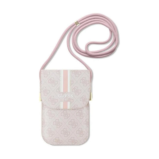 Guess Handytasche GUOWBP4RPSB Rosa - 4G Printed Stripes