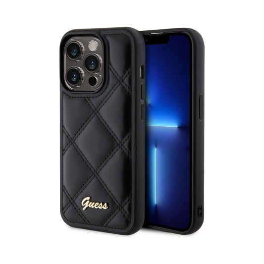 Guess Hülle GUHCP15XPSQSQSK Schwarz - iPhone 15 Pro Max