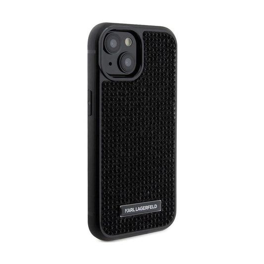 Karl Lagerfeld Hardcase KLHCP15SHDSPLK, Schwarz - iPhone 15
