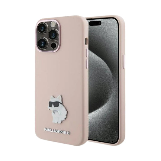 Karl Lagerfeld Case KLHCP15LSMHCNPP, Rosa - iPhone 15 Pro