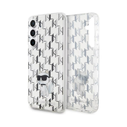 Karl Lagerfeld Monogramm Choupette Case, Transparent - Samsung Galaxy S23 FE