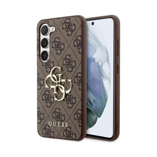 Guess 4G Muster Case, Braun - Samsung Galaxy S24+