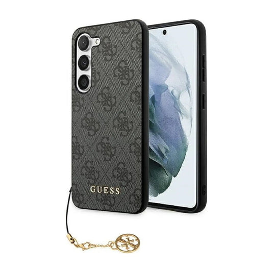 Guess Hülle 4G Charms Kollektion Schwarz – Galaxy S24+