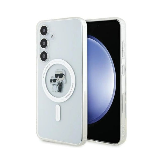 Karl Lagerfeld IML Karl & Choupette MagSafe Case, Transparent - Samsung Galaxy S24+