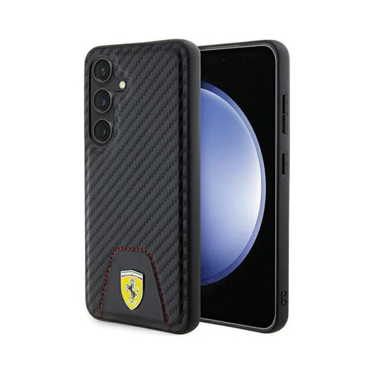Ferrari Carbon Case, Schwarz – Galaxy S24