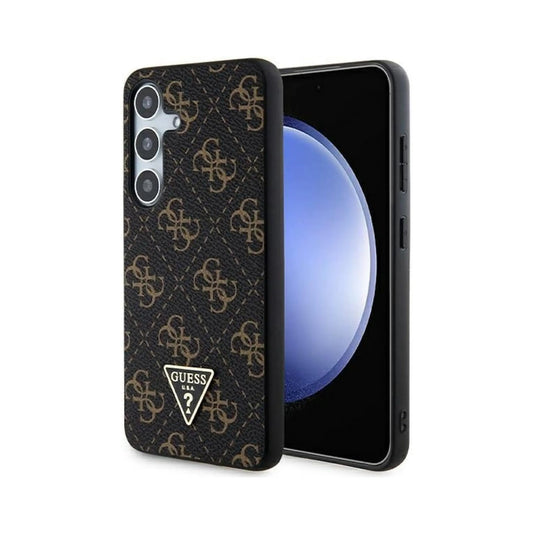 Guess 4G Triangle Case, Schwarz - Samsung Galaxy S24+