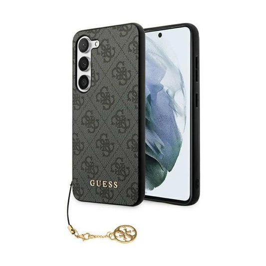Guess Hülle 4G Charms Collection Schwarz - Galaxy A55