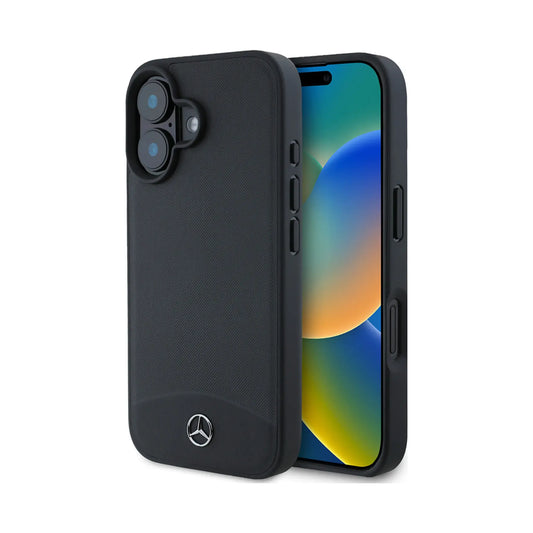 Mercedes MEHMP16S23RBARK Handyhülle – iPhone 16, Schwarz