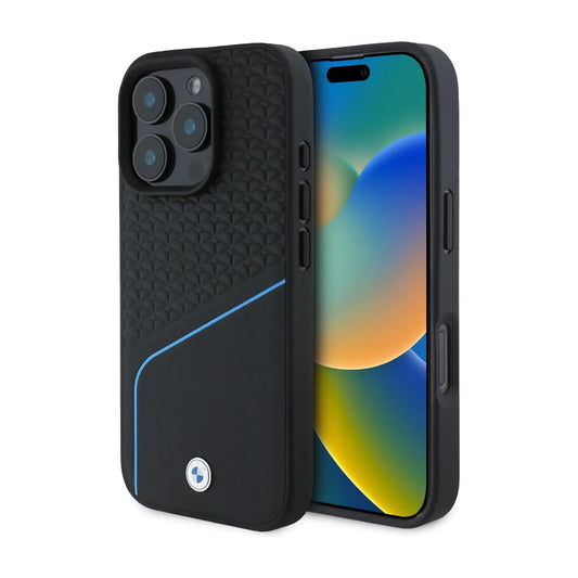 BMW BMHMP16L23RDCLK Handyhülle – iPhone 16 Pro, Schwarz