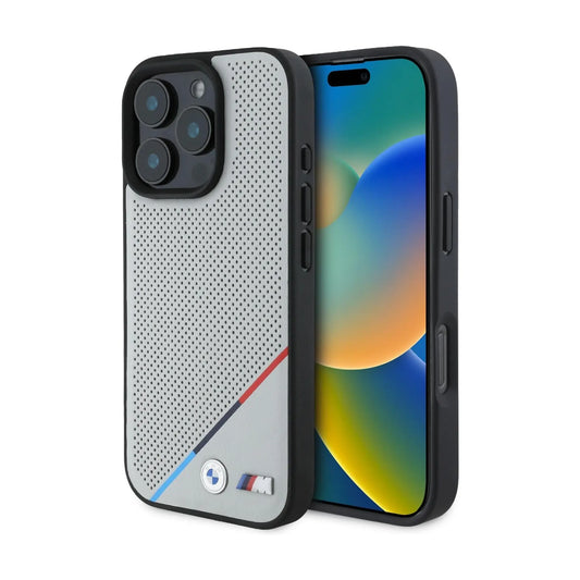 BMW BMHMP16X23PUPDG Hardcase Grau – iPhone 16 Pro Max 6.9 Zoll