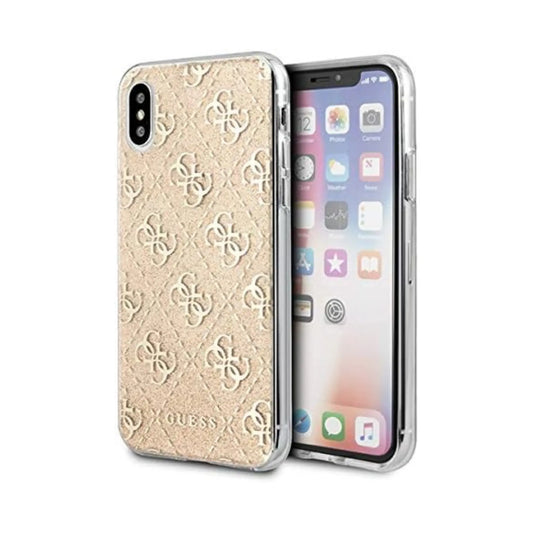 Guess Hülle GUHCPXPCU4GLGO Gold - iPhone X / XS