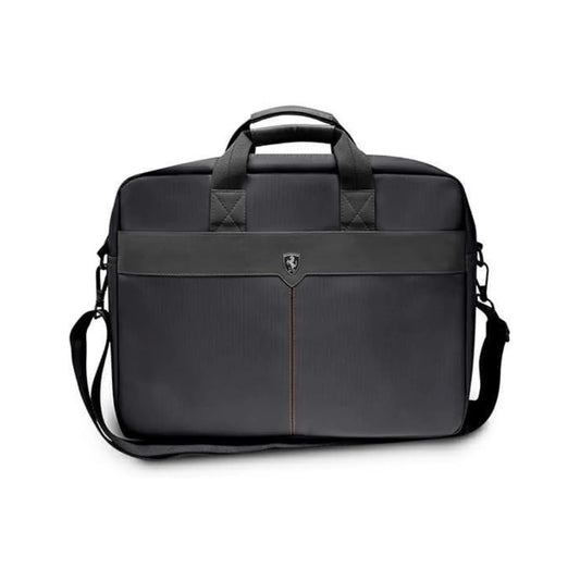 Ferrari FEOCECB15BK Off Track Laptoptasche, Schwarz – bis 15 Zoll
