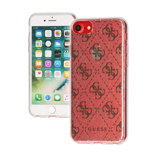 Guess Hülle GUHCI8PCU4GLGO 4G Glitzer Gold - iPhone 7/8/SE (2020/2022)