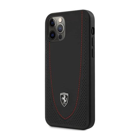 Ferrari Hülle FEOGOHCP12MBK Hardcase Schwarz – iPhone 12/12 Pro