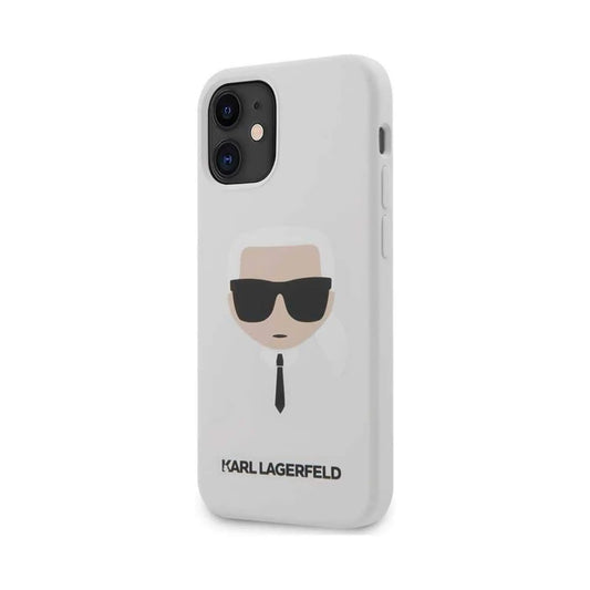 Karl Lagerfeld Karl’s Head Case, Weiß - iPhone 12 Mini