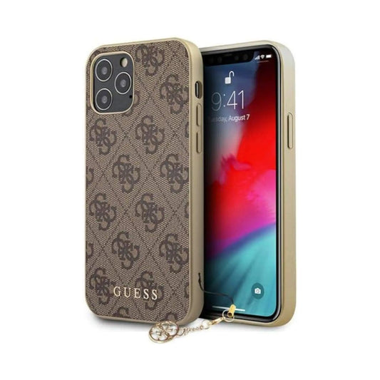 Guess Hülle Charms Collection Braun – iPhone 12 Pro Max