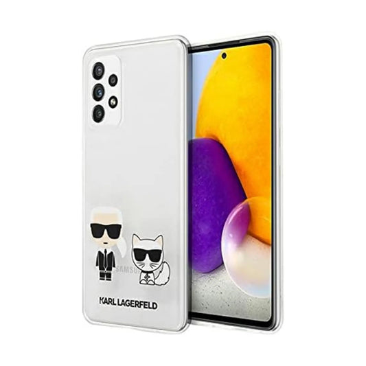 Karl Lagerfeld Karl & Choupette Tasche, Transparent - Samsung Galaxy A72