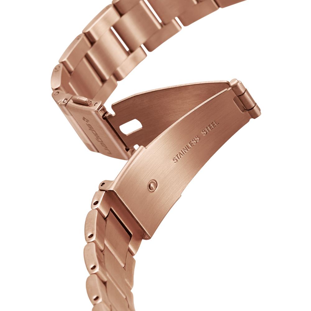 Spigen Modern Fit 20mm, rgold - Samsung Galaxy Watch 4/Watch Classic 4/Watch 3 41mm/Watch Active 1/2