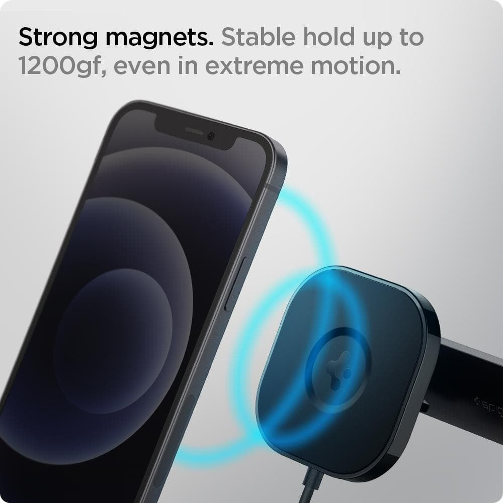 Spigen OneTap MagSafe Car Mount ITS12W, black