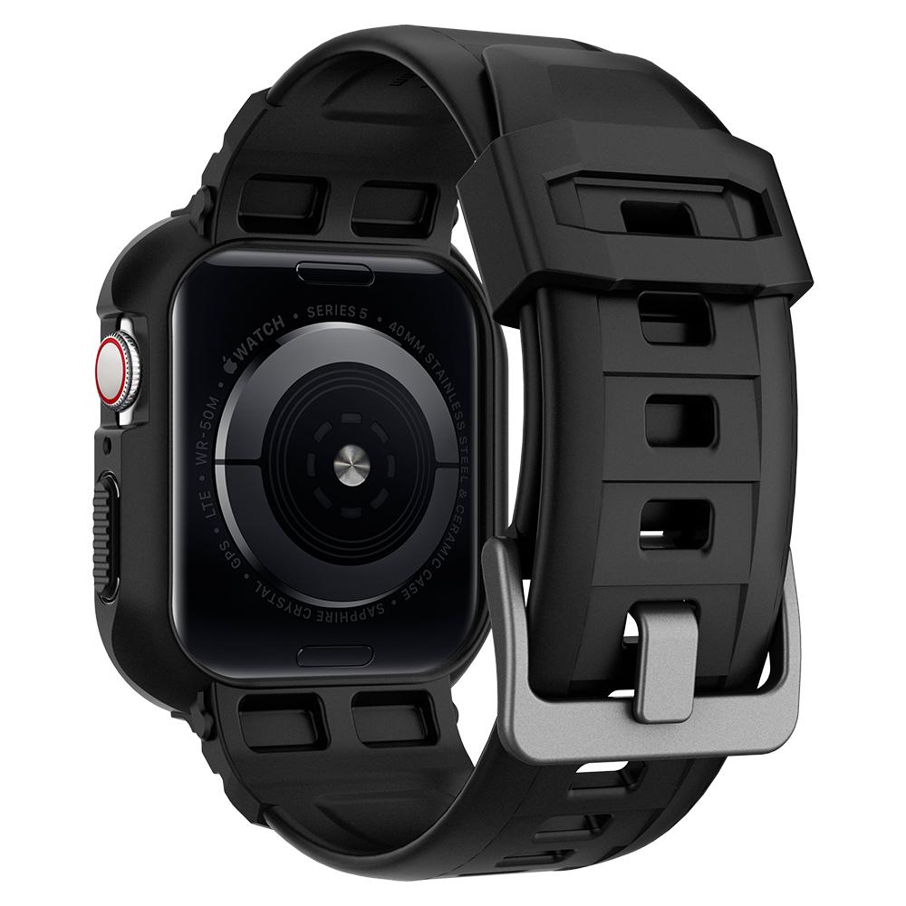 Spigen Rugged Armor Pro, black - Apple Watch 41mm/40mm