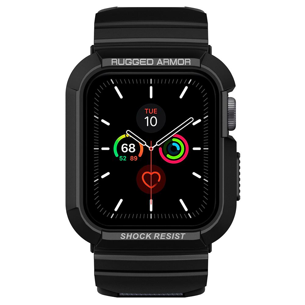 Spigen Rugged Armor Pro, black - Apple Watch 41mm/40mm