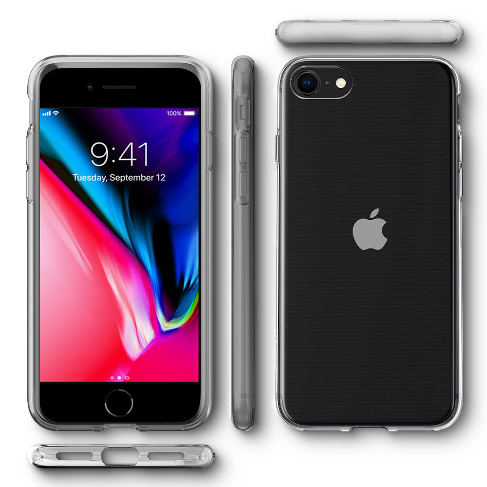 Spigen Crystal Flex, clear - iPhone SE (2022/2020)/8/7