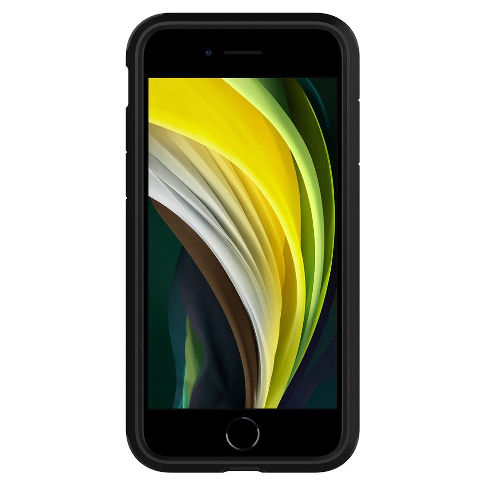 Spigen Tough Armor, black - iPhone SE
