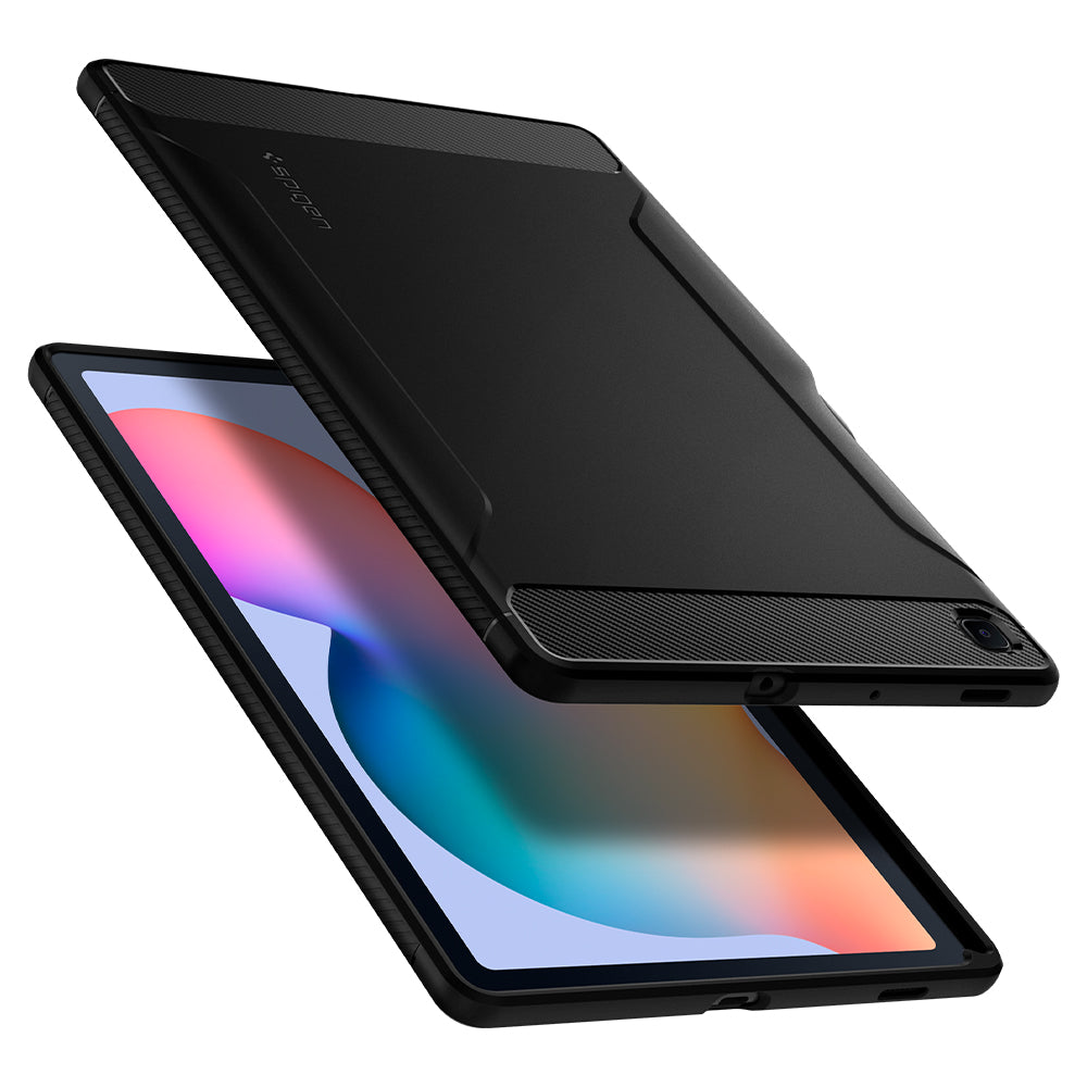 Spigen Rugged Armor, black - Samsung Galaxy Tab S6 Lite