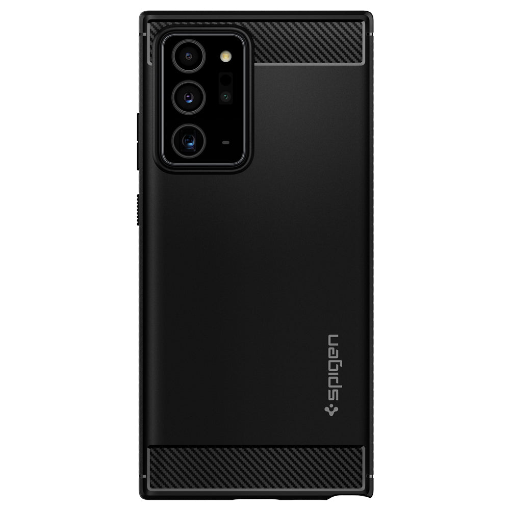 Spigen Rugged Armor, black - Samsung Galaxy Note20 Ultra
