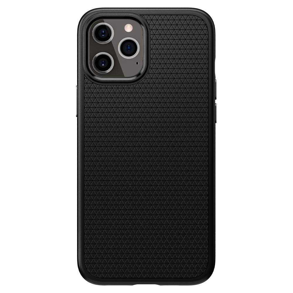 Spigen Liquid Air, black - iPhone 12/Pro