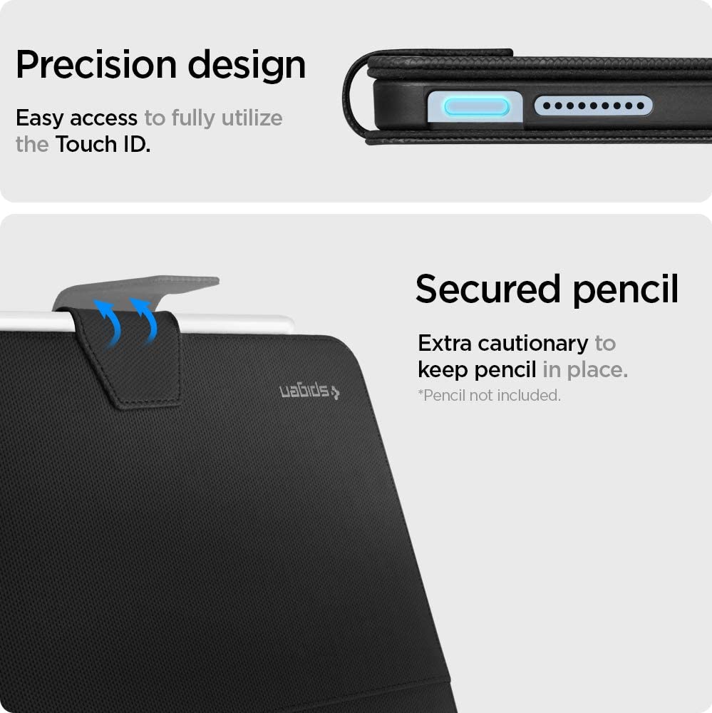Spigen Liquid Air Folio, black - iPad Air 10.9" (2022/2020)